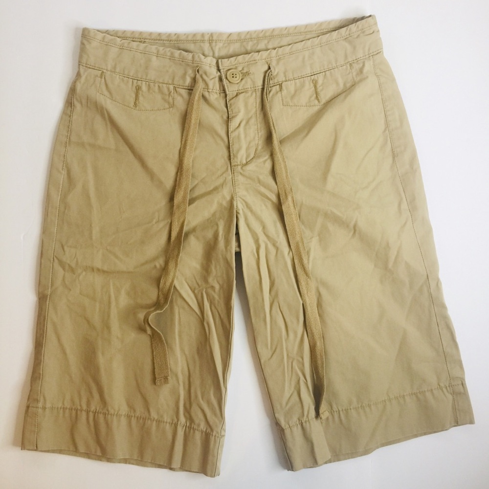 Lucky Brand Bermuda Walking Shorts Tan 2 Casual